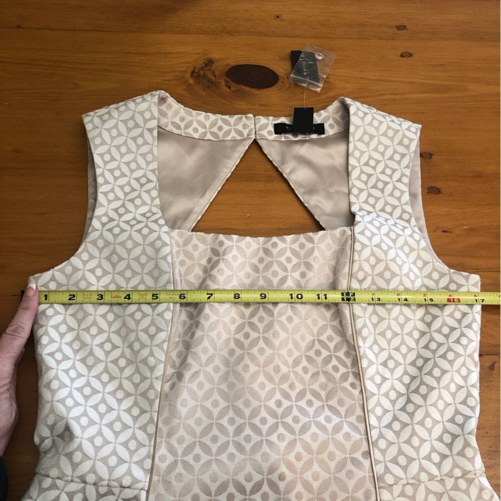 NWT White House Black Market Jacquard Bodice - Picture 10 of 11